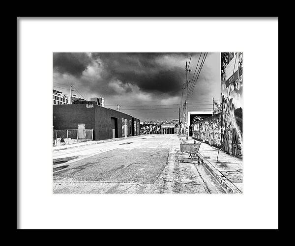 Miami Framed Print featuring the photograph Miami Monsoon by Dominic Piperata