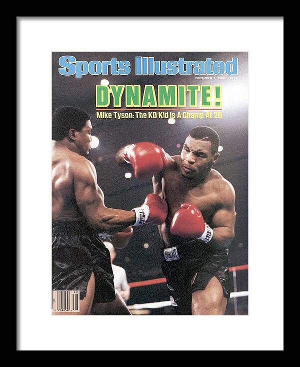1980-1989 Framed Print featuring the photograph Mike Tyson, 1986 Wbc Heavyweight Title Sports Illustrated Cover by Sports Illustrated