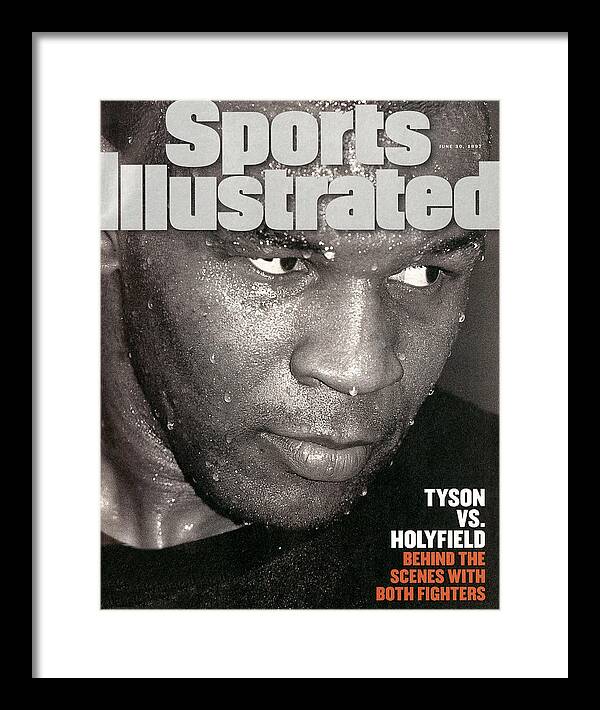 Magazine Cover Framed Print featuring the photograph Mike Tyson, Heavyweight Boxing Sports Illustrated Cover by Sports Illustrated