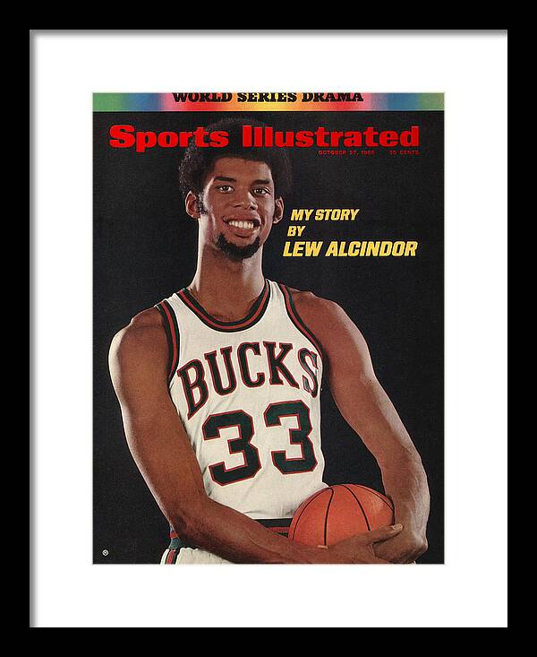 Milwaukee Bucks Lew Alcindor Sports Illustrated Cover Framed Print by  Sports Illustrated - Fine Art America