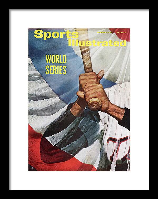 Magazine Cover Framed Print featuring the photograph Minnesota Twins Zoilo Versalles Sports Illustrated Cover by Sports Illustrated