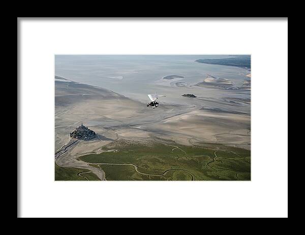 Ulm Framed Print featuring the photograph Mont St Michel by Michelle Degryse