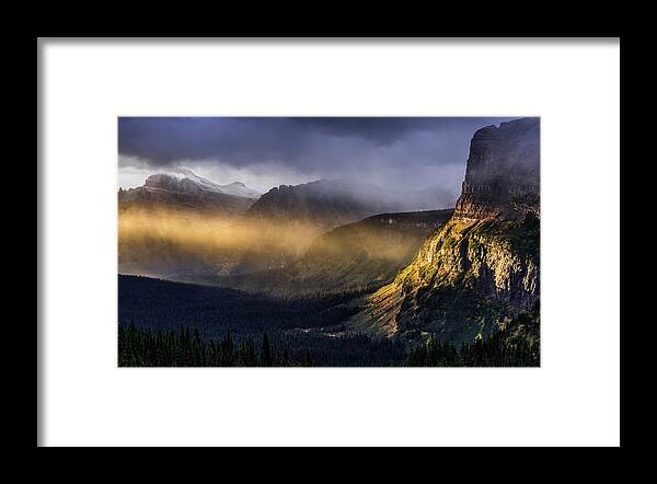 Sunlight Framed Print featuring the photograph Montana Morning by Gary Migues