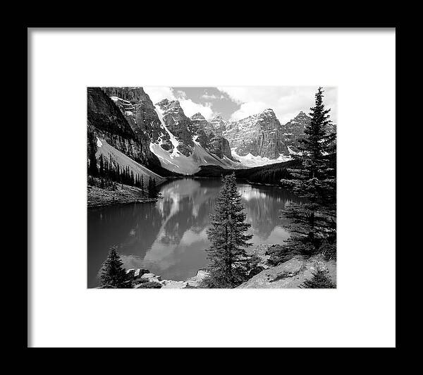 Moraine Lake Framed Print featuring the photograph Moraine Lake, Canadian Rockies, Canada 94 by Monte Nagler