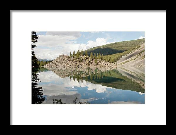 Scenics Framed Print featuring the photograph Moraine Lake by Obliot