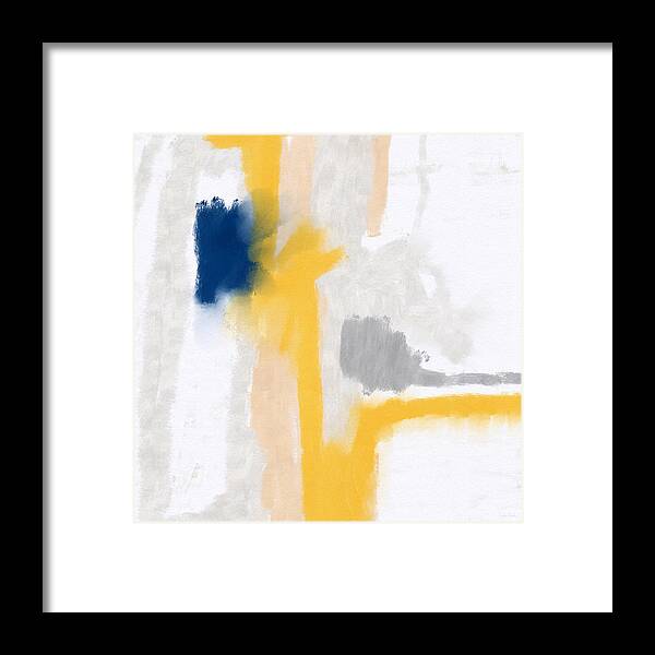Abstract Framed Print featuring the photograph Morning 1- Art by Linda Woods by Linda Woods