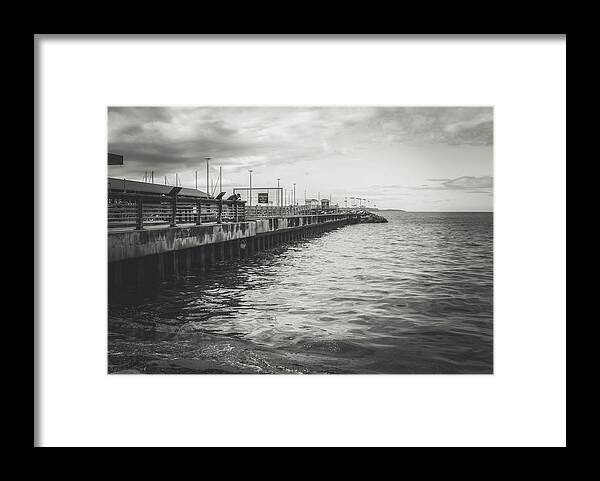 Sea Framed Print featuring the photograph Morning Fog by Anamar Pictures