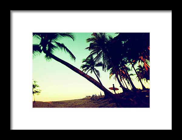 Surfing Framed Print featuring the photograph Morning Gaze by Nik West