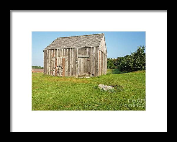 American Framed Print featuring the photograph Morrison House - Londonderry, New Hampshire by Erin Paul Donovan