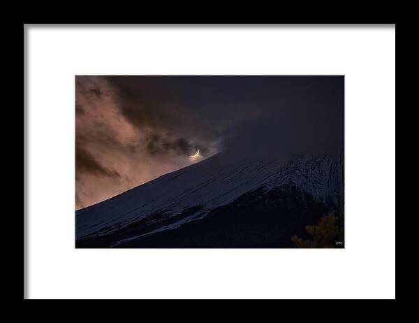 Mount Framed Print featuring the photograph Mount Fuji by Max Pang