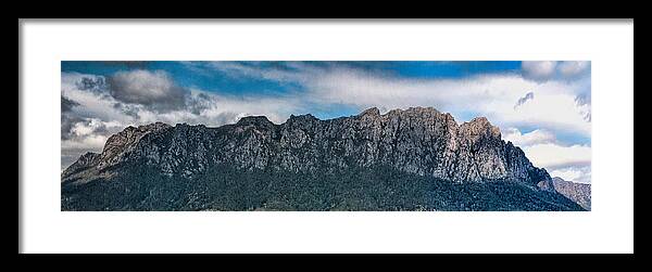 Mt Roland Framed Print featuring the photograph Mount Roland by Frank Lee