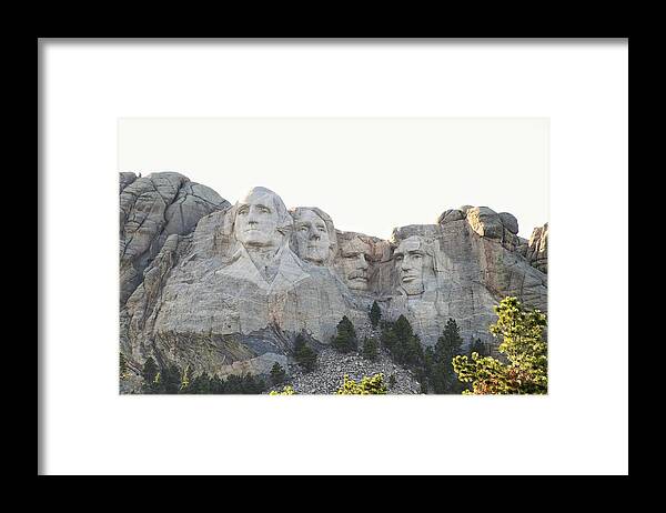 Mt Rushmore Framed Print featuring the photograph Mount Rushmore by Susan Jensen