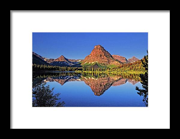 Clear Sky Framed Print featuring the photograph Mountain Medicine by Philip Kuntz, Nw Visions