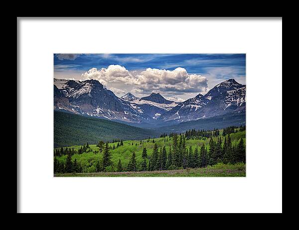 Rocky Framed Print featuring the photograph Mountains' Majesty by Rick Berk