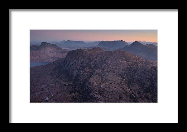 Scenics Framed Print featuring the photograph Mountains Of Assynt by Billy Currie Photography