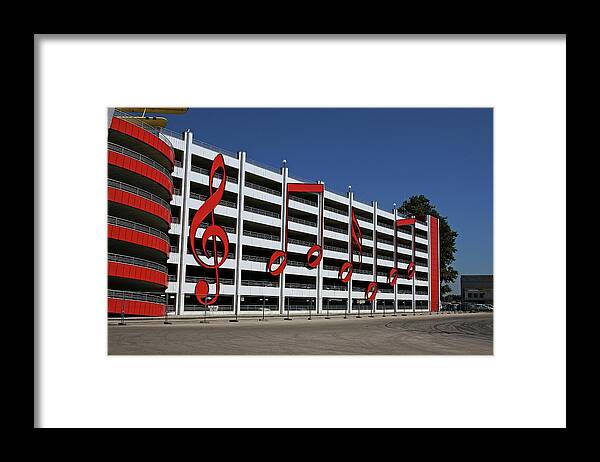 Architecture Framed Print featuring the photograph Multi storey by Martin Smith