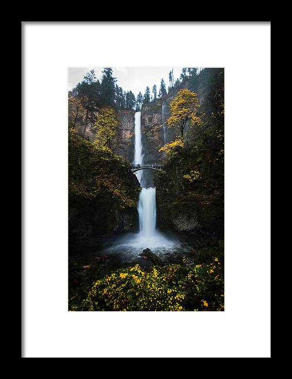  Framed Print featuring the photograph Multnomah Autumn by Micah Roemmling