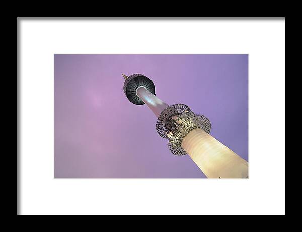 Seoul Framed Print featuring the photograph N Seoul Tower by Benjo Rulona