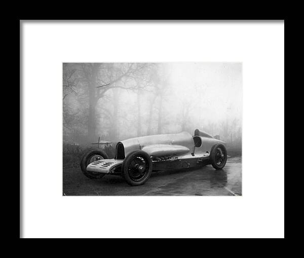 England Framed Print featuring the photograph Napier Racing Car by E. Bacon