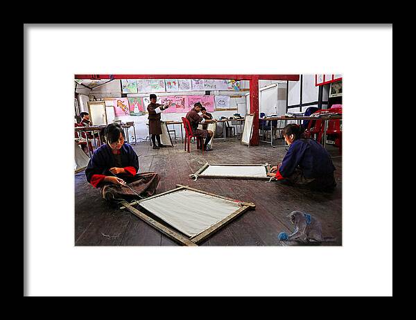 Children
Institute
School
Art
Thimphu
Bhutan
Tradition
Culture
Travel
Cat Framed Print featuring the photograph National Institute Of Art, Thimphu by Giorgio Pizzocaro