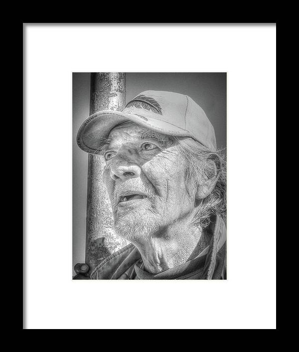 Homeless Framed Print featuring the photograph Nativer Pride II by Al Griffin