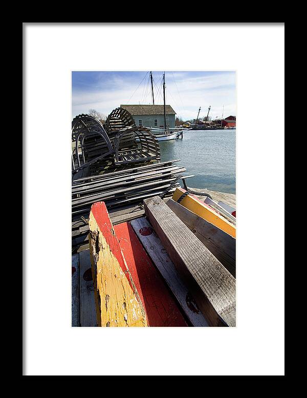 Nautical 16a Framed Print featuring the photograph Nautical 16a by Cw Hetzer