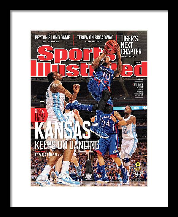 Magazine Cover Framed Print featuring the photograph Ncaa Basketball Tournament - Regionals - St Louis Sports Illustrated Cover by Sports Illustrated