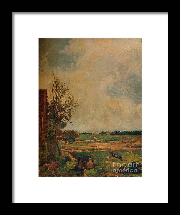 Scenics Framed Print featuring the drawing Near Rickmansworth, C1896 by Print Collector