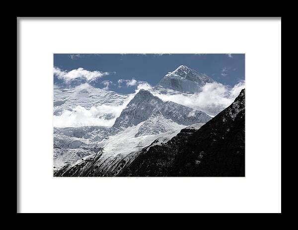 Scenics Framed Print featuring the photograph Nepal, Annapurna Circuit by Dietmar Temps, Cologne
