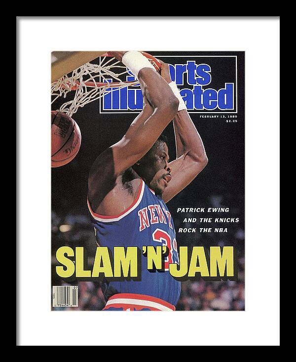 New York Knicks Patrick Ewing Sports Illustrated Cover Canvas Print /  Canvas Art by Sports Illustrated - Sports Illustrated Covers