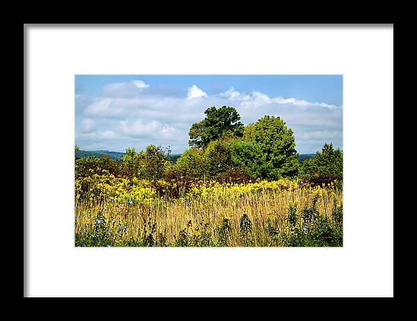 New York Framed Print featuring the photograph New York September by Christina Rollo