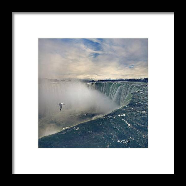 Spray Framed Print featuring the photograph Niagara Falls by Istvan Kadar Photography