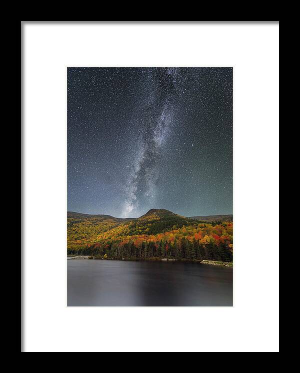 Night On Beaver Pond Framed Print featuring the photograph Night On Beaver Pond by Michael Blanchette Photography