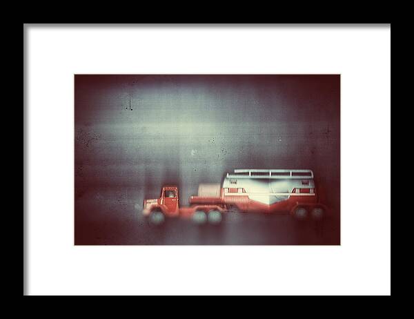 Truck Framed Print featuring the photograph Night Shift by Mark Ross