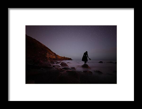 Stars Framed Print featuring the photograph Night Time by Martin Marcisovsky