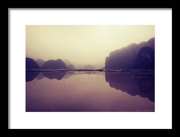 Vietnam Framed Print featuring the photograph Ninh Binh by Joseph Westrupp