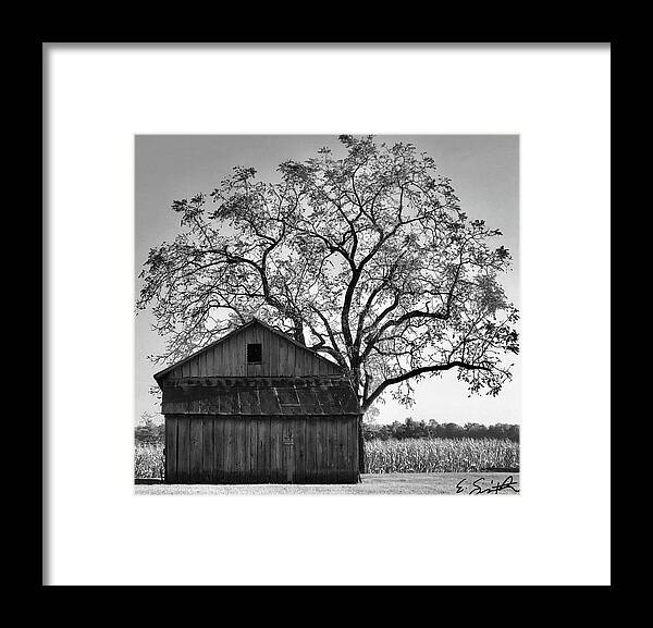 No More Mail Pouch Framed Print featuring the photograph No More Mail Pouch by Edward Smith