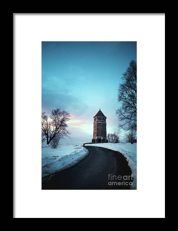 Kremsdorf Framed Print featuring the photograph Nocturnal Path by Evelina Kremsdorf