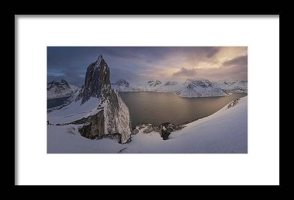 Norway Framed Print featuring the photograph Norwegian Beauty by Nina Pauli