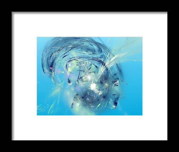 Art Framed Print featuring the digital art Nothing Left To Lose by Jeff Iverson
