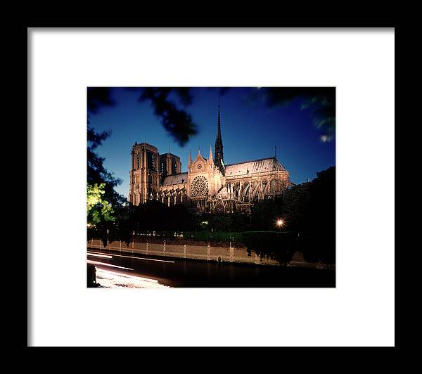 Lifeown Framed Print featuring the photograph Notre Dame Cathedral by Bill Ray