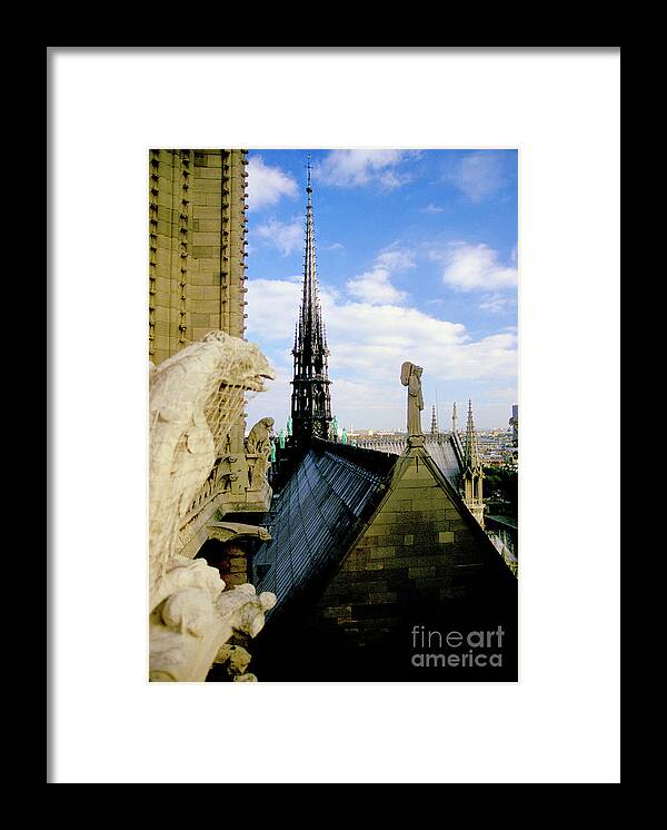 Spire Framed Print featuring the photograph Notre Dame - No. 1 by Steve Ember