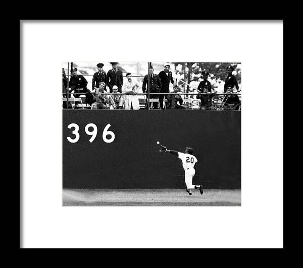 American League Baseball Framed Print featuring the photograph N.y. Mets Vs. Baltimore Orioles. 1969 by New York Daily News Archive