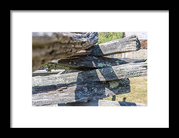 Fence Framed Print featuring the photograph Oconaluftee Fence by Joe Leone