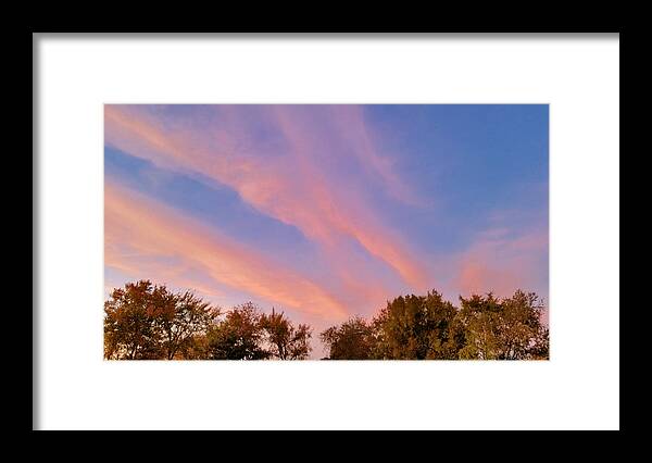 Weather Framed Print featuring the photograph October Magic by Ally White