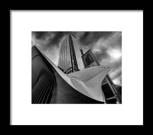 New York Framed Print featuring the photograph Oculus WTC by Patrick Boening