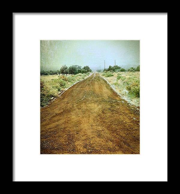 Roads Framed Print featuring the photograph Ode To Country Roads by Brad Hodges