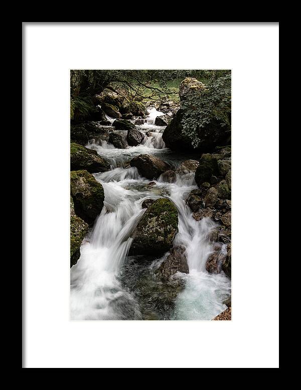 Nature Framed Print featuring the photograph Odneselvi, Norway by Andreas Levi