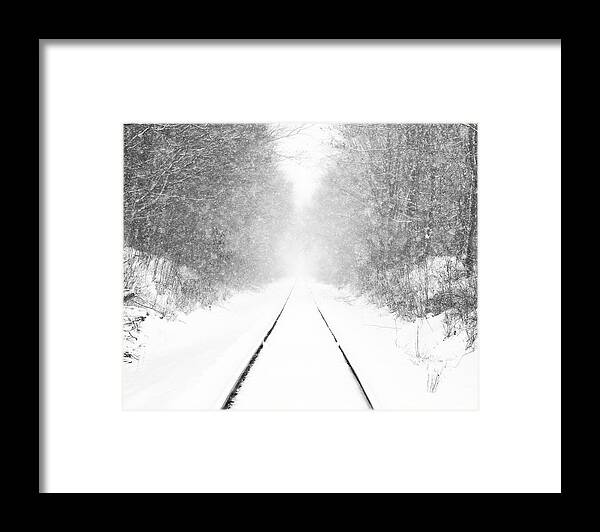 Hartville Framed Print featuring the photograph Ohio Winter Whiteout 2 by Matt Hammerstein