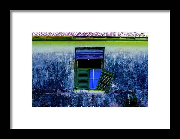 Windows Framed Print featuring the photograph Old window 3 by Stuart Manning